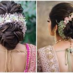 traditional hairstyles for saree