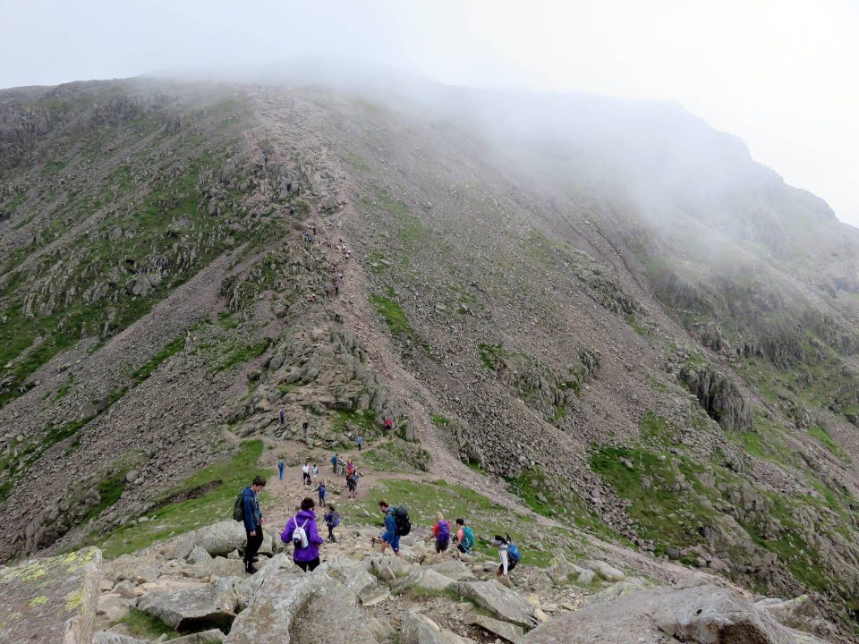 scafell pike routes