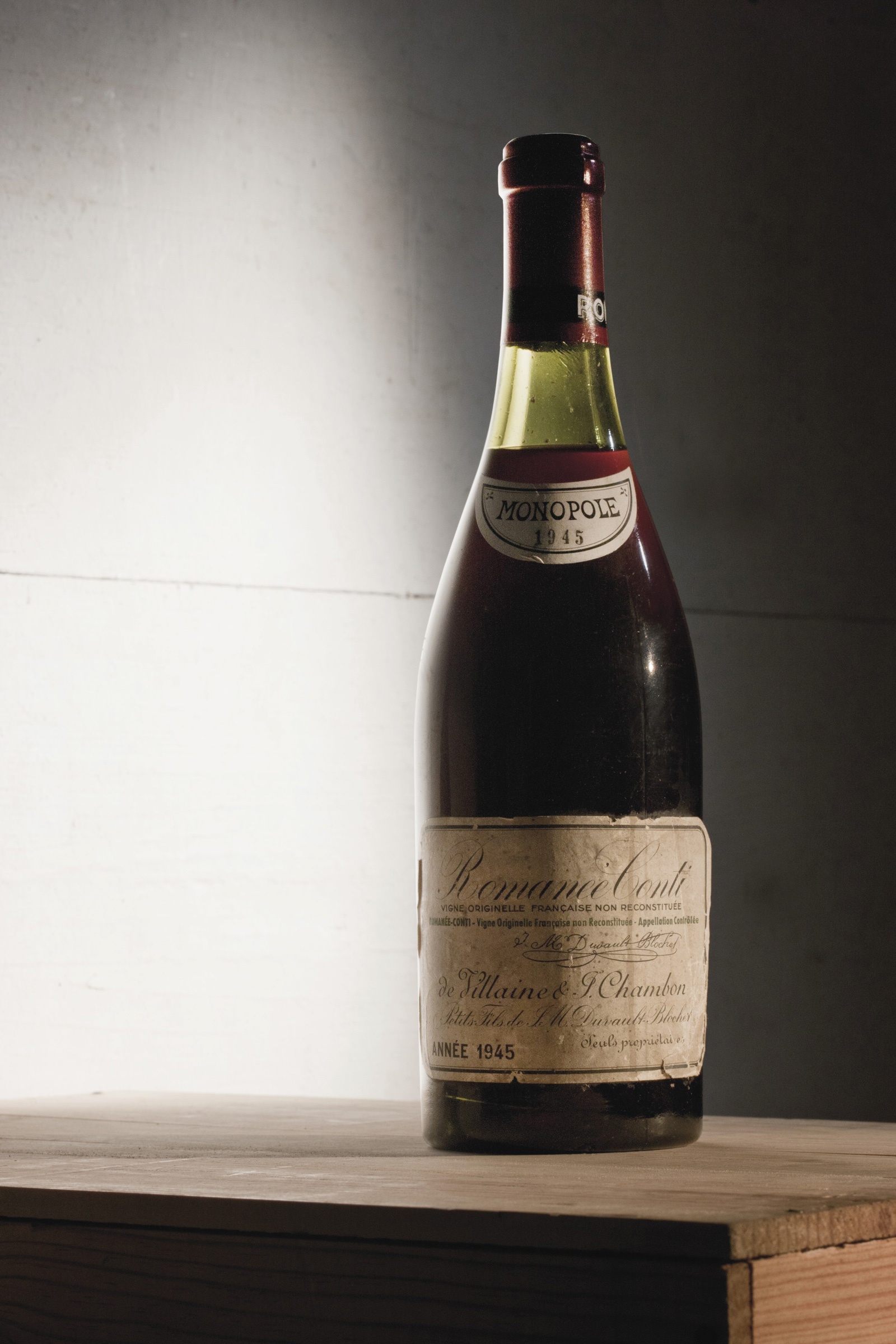 1945 Romanee-Conti Wine-Most Expensive Alcohol In The World