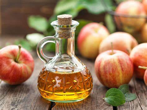 Rinse with apple cider vinegar